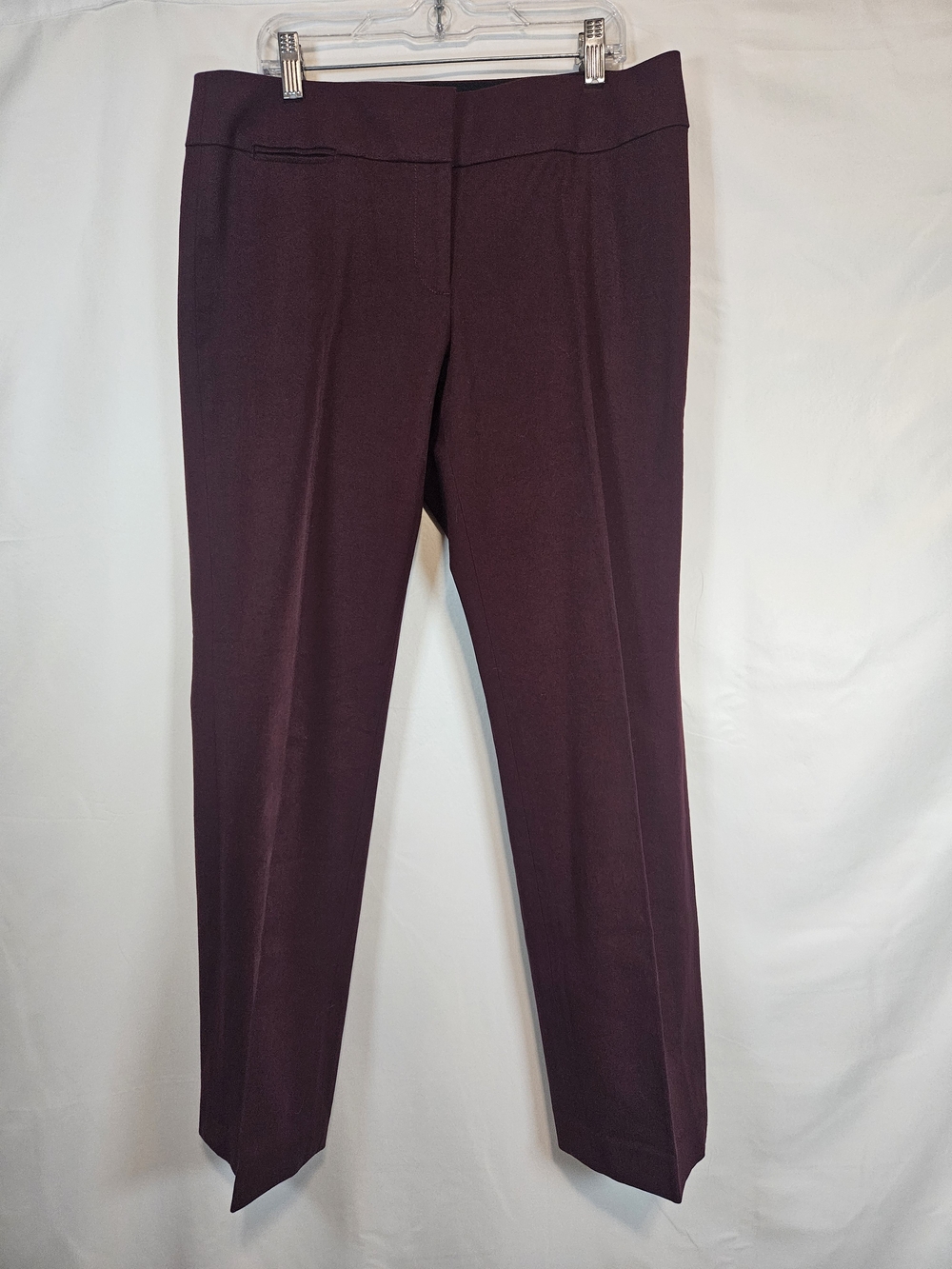 LOFT Burgundy Dress Pants